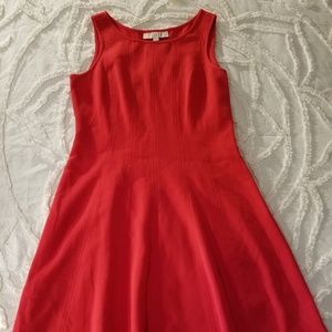Loft A-line Scarlet Dress